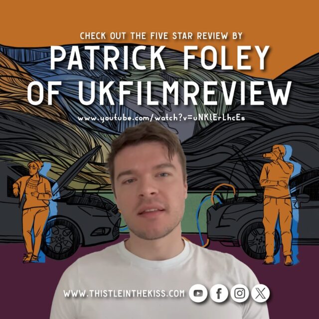 Check out Patrick Foley's review of THE THISTLE IN THE KISS for @ukfilmreview 
www.youtube.com/watch?v=uNKlErLhcEs

Getting Dumped on Christmas Day was just the beginning.

THE THISTLE IN THE KISS is now available to rent or own on
cable, satellite, and digital platforms including @appletv,  @therokuchannel  and
@primevideo 

The new feature from @feltlikerunningproductions!

Declan has had no luck with the holidays: his girlfriend Stephanie broke up with him on the way to Christmas dinner. He's managed to keep it secret until New Year's Day, when his car breaks down and his sister Rachel shows up to help him fix it.
Crumbling under her relentless curiosity, Declan is now on a crash course to confront the poor decisions of his life.

The movie is led by Leonora Cooke as Stephanie, Sarah Coyne as Rachel, and Craig Andrew Robertson as Declan.

The movie is directed by Robertson, who co-wrote the screenplay with C.J. Lazaretti and Leonora Cooke. It is executive-produced by Alison M. Reid, D.M. Simons, and Kyle Wong, with Reece Steel serving as its producer. The creative team consists of cinematographer Calum Menzies, editor C.J. Lazaretti, and composer Aidan Smith.

“Christmas in Scotland is all about the three Bs: booze, binge-eating, and bickering with your family,” Robertson said in a statement. “If you do it right, you wake up on New Year’s Day with a replenished, stronger appreciation for your loved ones. And if not…you’ve still had a bloody fun time, aye? That’s what we’re going for with The Thistle in the Kiss. Happy Holidays, and Sláinte Mhath!”

Watch THE THISTLE IN THE KISS today: https://tinyurl.com/38zk887y

#Ford #holiday #Stephanie #rachel #declan #freestyle
#feltlikerunning #scotland #comingsoon #sisterbrotherlove
#thistle #November25 #Thanksgiving #scottish #films #streaming
