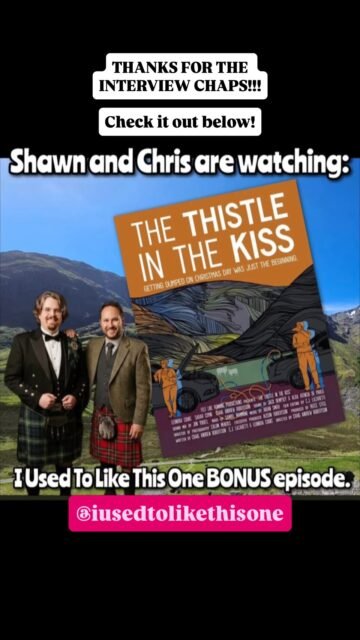 Shawn and Chris of @iusedtolikethisone podcast interviewed Craig in the middle of the night UK time! #worthit

Getting Dumped on Christmas Day was just the beginning. 🎄💔
Declan’s holiday luck is officially zero. His girlfriend Stephanie broke up with him on the way to Christmas dinner, and he’s managed to keep it a secret... until New Year’s Day. When his car breaks down and his relentlessly curious sister Rachel shows up to help, Declan is forced into a crash course to confront the poor decisions of his life.
🎬 THE THISTLE IN THE KISS is a new feature from @feltlikerunningproductions, distributed by @freestyledigitalmedia.
Now available to rent or own in North America on:
 @appletv
 @primevideo
 Digital HD, Cable, DVD, & Satellite platforms
Starring: Leonora Cooke, Sarah Coyne, & Craig Andrew Robertson
Directed by: Craig Andrew Robertson
#TheThistleInTheKiss #IndieFilm #NewRelease #HolidayHeartbreak